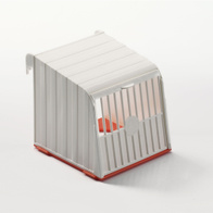 Budka lęgowa dla ptaków egzotycznych do montażu na zewnątrz klatki