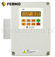 Czterosekcyjny regulator temperatury TERMISTAT-6-4S-485-LCD 1