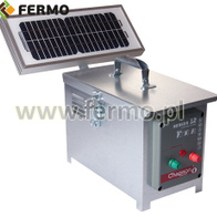 Elektryzator Chapron BERGER 12 dla koni - bateryjno - akumulatorowy z panelem słonecznym