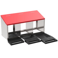 Gniazdo dla kur niosek ręczne potrójne PLATINUM