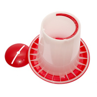 Karmidło zasypowe dla drobiu z zasobnikiem 10 kg