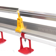 Kropelkowy system pojenia 12 mb dla niosek kompletny zestaw z reduktorem i antygrzędą na 700 szt.