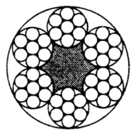 Linka stalowa fi 3 mm ocynkowana do systemów podwieszania - 1 mb