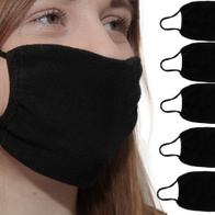 Maseczka Bawełniana z jonami srebra zestaw 5 sztuk