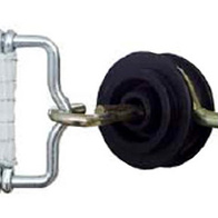 Metalowy łącznik do przewodów taśmowych 3 x 5 cm z wyprofilowaniem