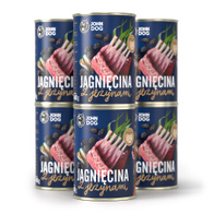 Mokra karma dla psów jagnięcina z jeżynami JOHN DOG 6 x 400 g dorosłe psy