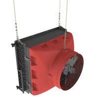 Nagrzewnica wodna LEO AGRO HT 75 170 kW do budynków inwentarskich