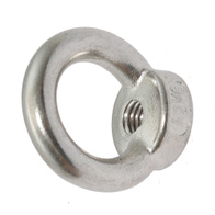 Oczko nierdzewne na koniec i początek pręta fi 6 mm