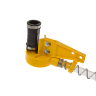 Odpowietrznik końcowy łamany linii pojenia z mufą gumową i wyjściem GZ 3/4 cala