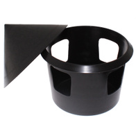 Poidło belgijskie dla gołębi 1l kolor czarny