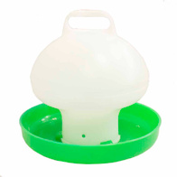 Poidło dla drobiu 2,5l zakręcane z uchwytem zielone