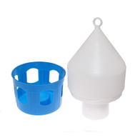 Poidło podwieszane dla gołębi 3,5l z uchwytem