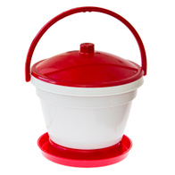 Poidło wiadrowe dla drobiu automat 12l z uchwytem