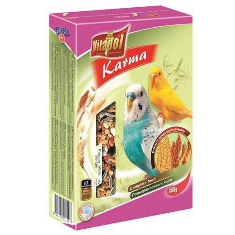 Pokarm dla papugi falistej 500 g 