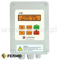 Regulator temperatury i wilgotności HIGRO-TERM typu załącz-wyłącz