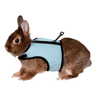 Szelki smycz dla królików z miękkim podbiciem