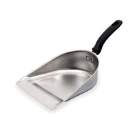 Szufelka ze stali nierdzewnej do pomiotu i nieczystości 23 cm