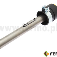 Wałek, zakotwiczenie spirali do linii poprzecznej 75 mm do jarzm ze stali nierdzewnej