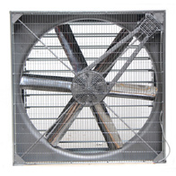 Wentylator szczytowy ES-140 z żaluzją i kratką 1,1 kW do kurników i chlewni