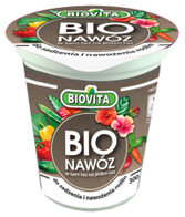 Bio nawóz obornik granulowany w kubku 300 ml