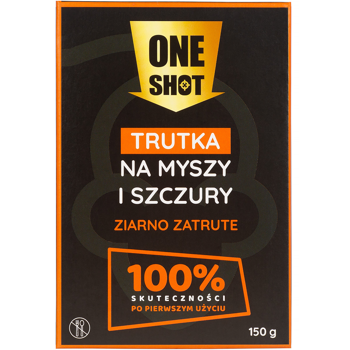 ONE SHOT 150 g trucizna zatrute ziarno na gryzonie