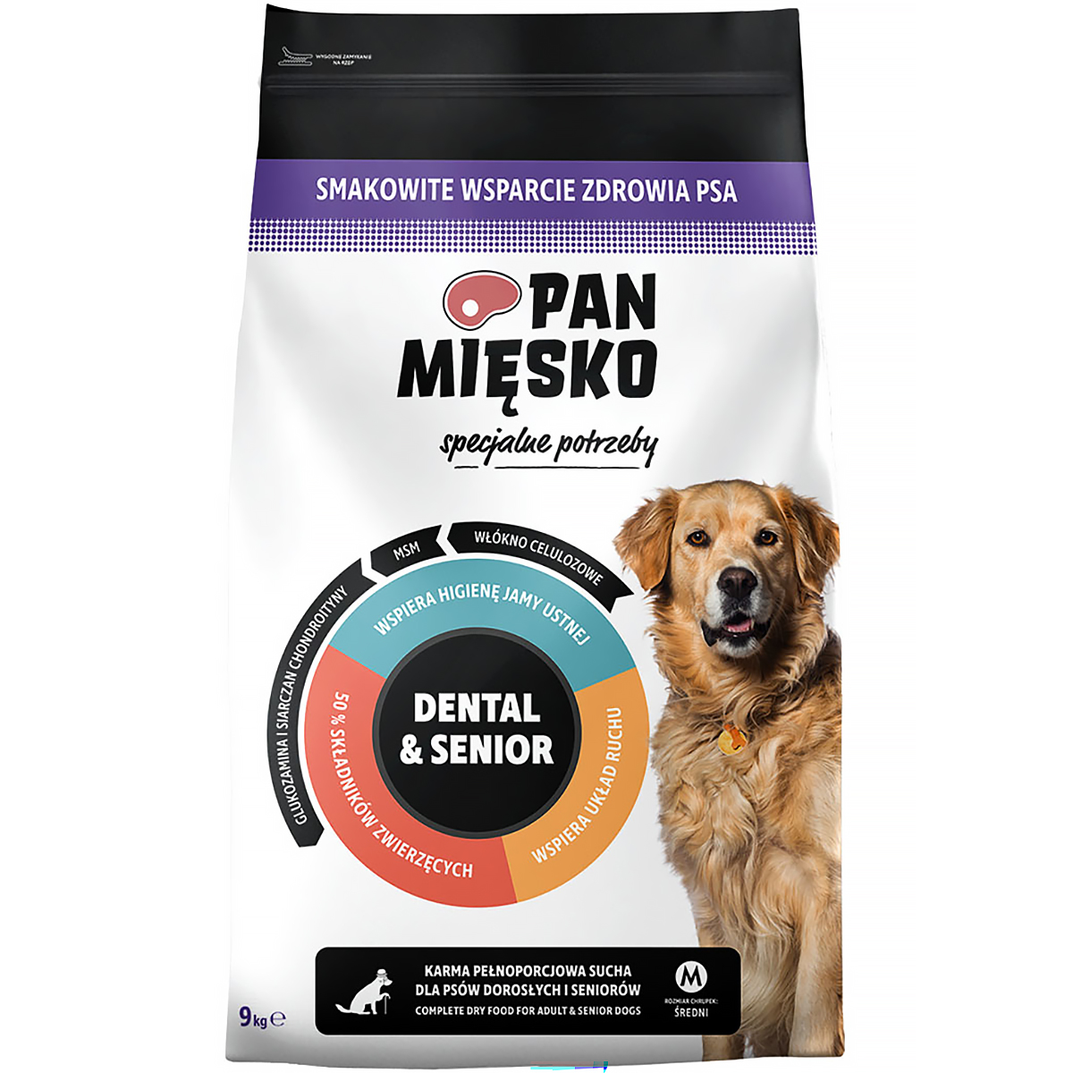 karma dla psa Dental&Senior 9 kg