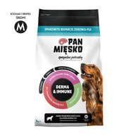 Sucha karma dla psa Pan Mięsko Derma Imunne na problemy skórne i odporność M 9 kg