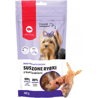 Maced smaczki suszone rybki kurczakiem dla psa 60 g