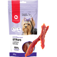 Maced przysmaki strips z piersi kaczki dla psa 60 g