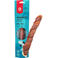 Maced gryzak dla psa kość owinięta kaczką 25 cm