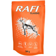 Mokra karma dla psa bezzbożowa RAFI Classic 500 g saszetka 1 szt