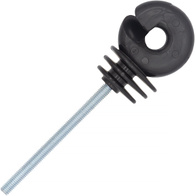 Izolator do pastucha okrągły z gwintem metrycznym M6 długi 13 cm