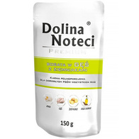 Mokra karma dla psa Dolina Noteci Premium gęś z ziemniakami 150 g saszetka 1 szt.