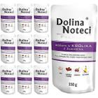 Mokra karma dla psa Dolina Noteci Premium królik z żurawiną 150 g saszetka 10 szt.