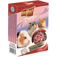 Dropsy dla królików i gryzoni owoce leśne 75 g