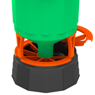 Karmnik dla kur automatyczny KOLOSS z przezroczystym zasobnikiem 35 kg