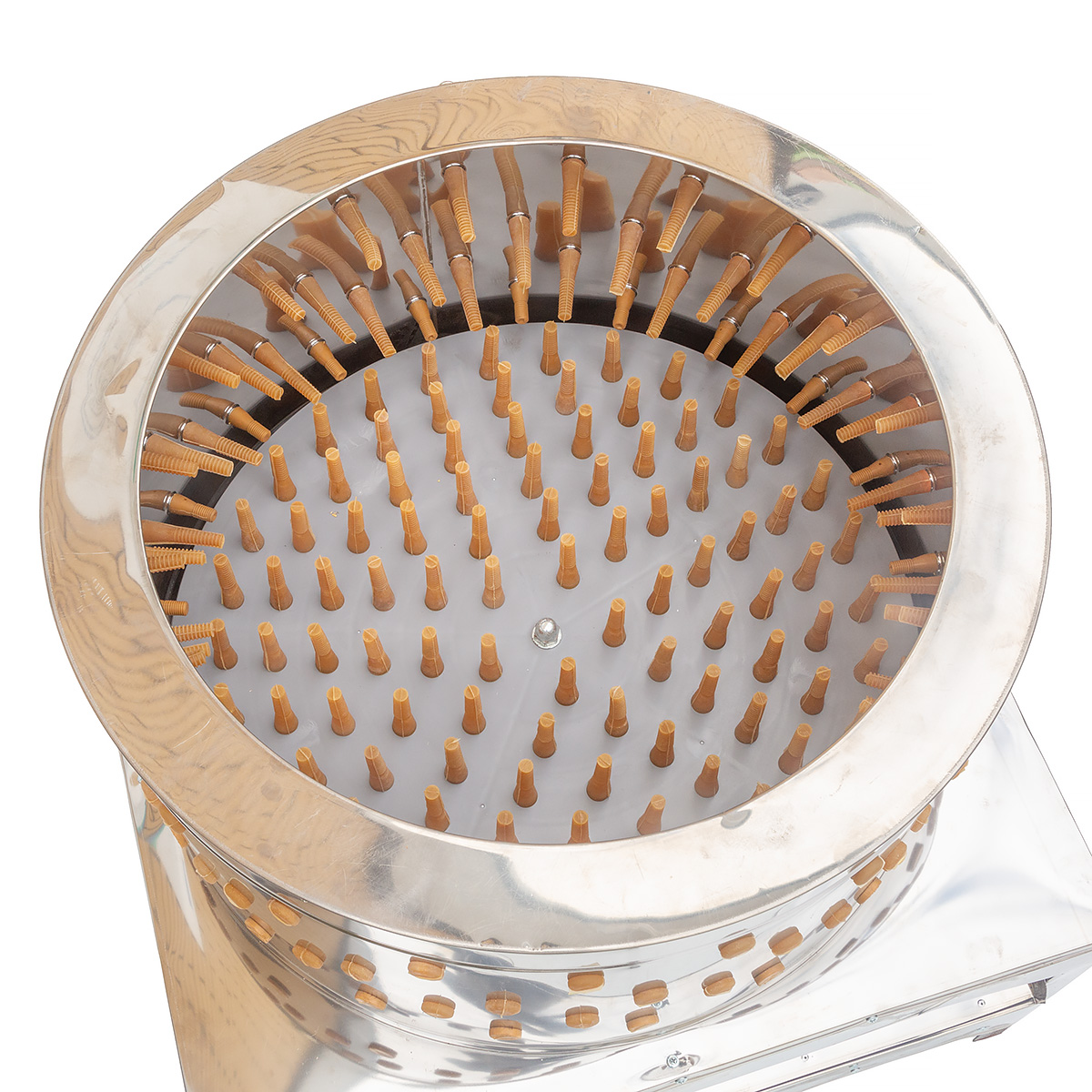 Skubarka do drobiu bębnowa duża na 8 ptaków F80