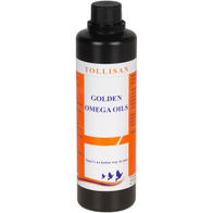 Golden Omega Oils 1 l TOLLISAN mieszanka olejów Omega z lecytyną i witaminami dla gołębi