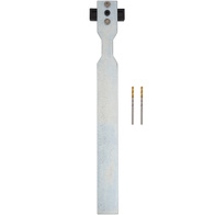 Przymiar do wiercenia otworów pod dysze do zamgławiania