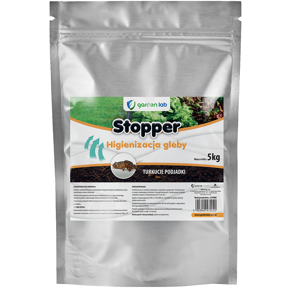 Stopper naturalny preparat na turkucie i pędraki 5 kg