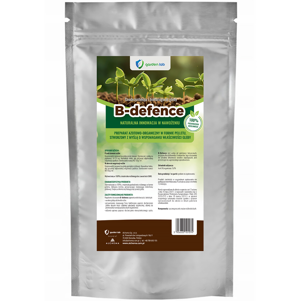 B-defence 5 kg nawóz azotowy 5% odstrasza turkucie, drutowce i pędraki