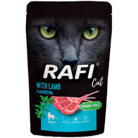 Mokra karma dla kota po sterylizacji Rafi z jagnięciną pasztet 100 g