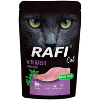 Mokra karma dla kota Rafi z królikiem pasztet 10 x 100 g