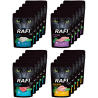 Mokra karma dla kota Rafi MIX smaków pasztet 20 x 100 g