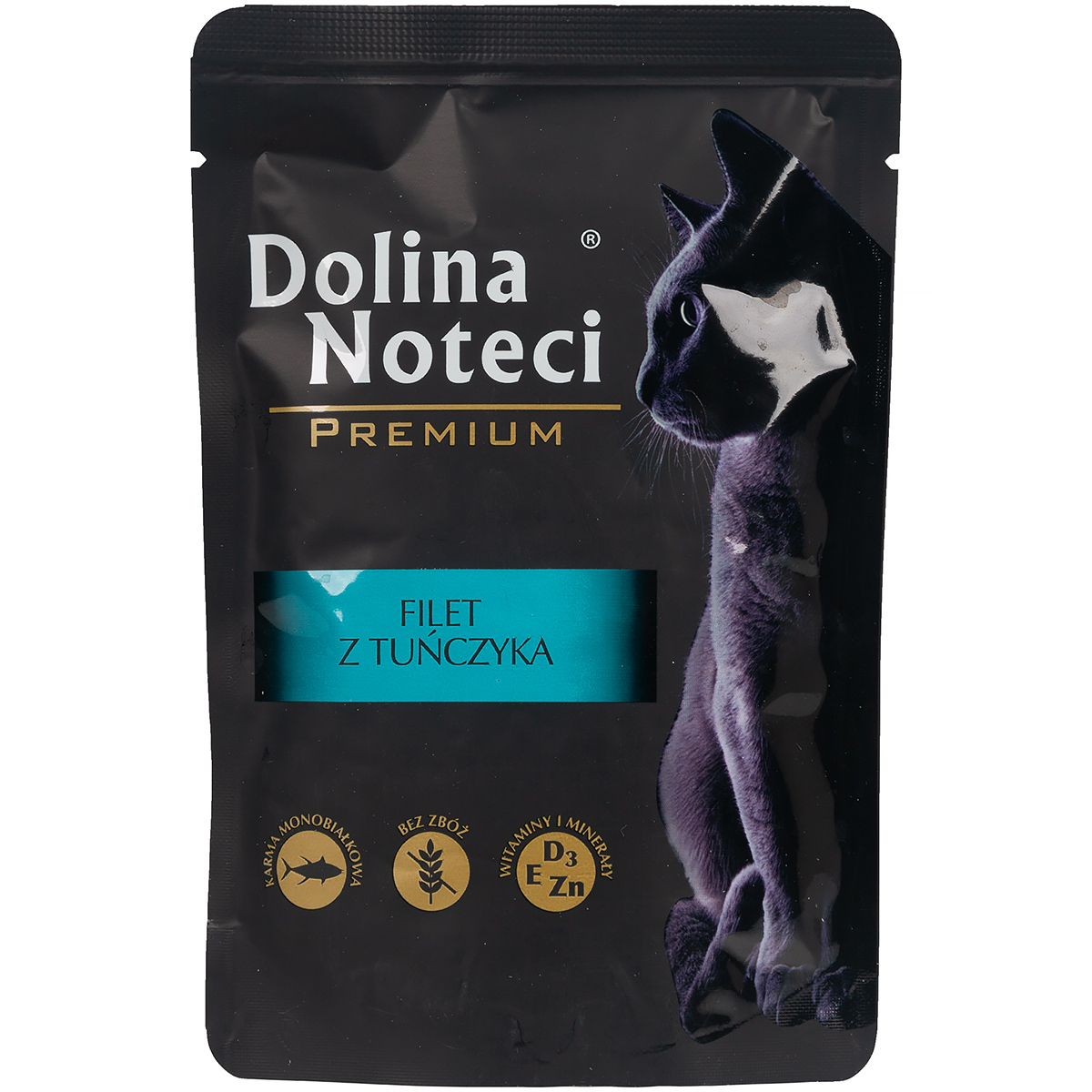 Mokra karma dla kota Dolina Noteci Premium filet z tuńczyka 85 g