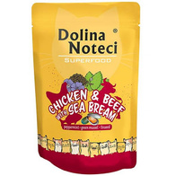 Mokra karma dla kota Dolina Noteci Superfood kurczak z wołowiną 10 x 85 g