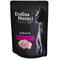 Bezzbożowa mokra karma dla kota z indykiem Dolina Noteci Premium 85 g