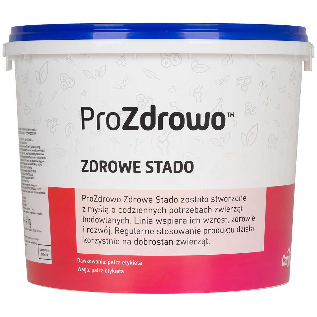 Zdrowe Stado 4 kg  dodatek do paszy do kontroli populacji ptaszyńca kurzego
