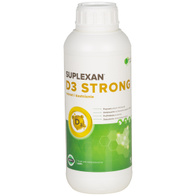SUPLEXAN D3 STRONG 1L witamina D3 dla drobiu i zwierząt na wzrost, mocne skorupki i kości, przeciw krzywiźnie