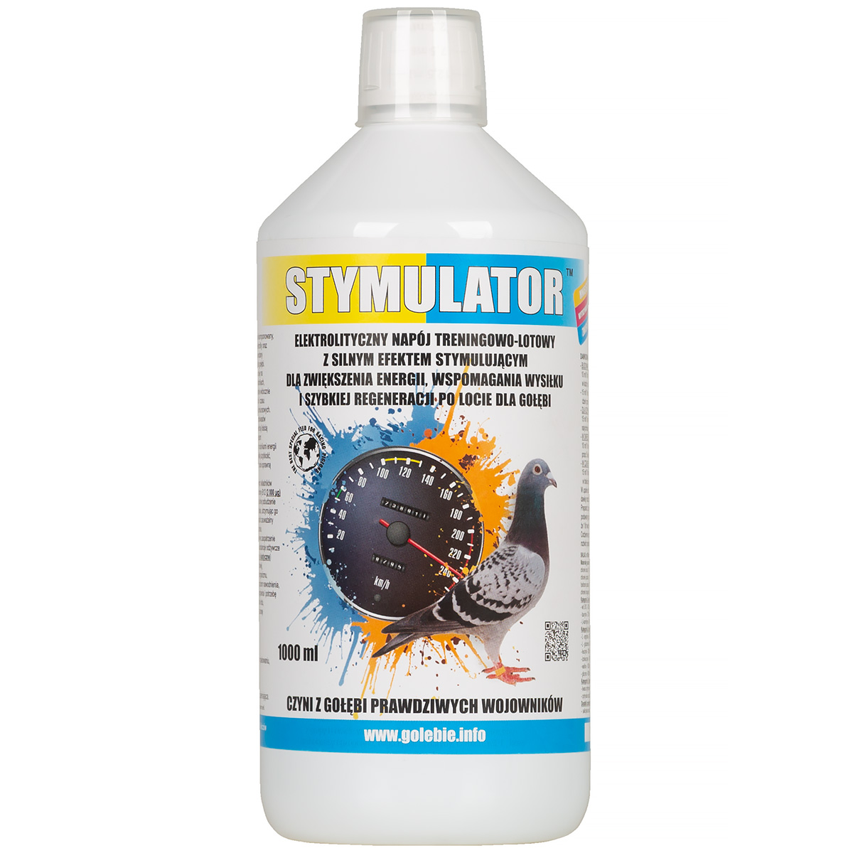 Stymulator Patron - nap&oacute;j z elektrolitami dla gołębi. Wsparcie regeneracji po lotach i zwiększenie energii 1 L